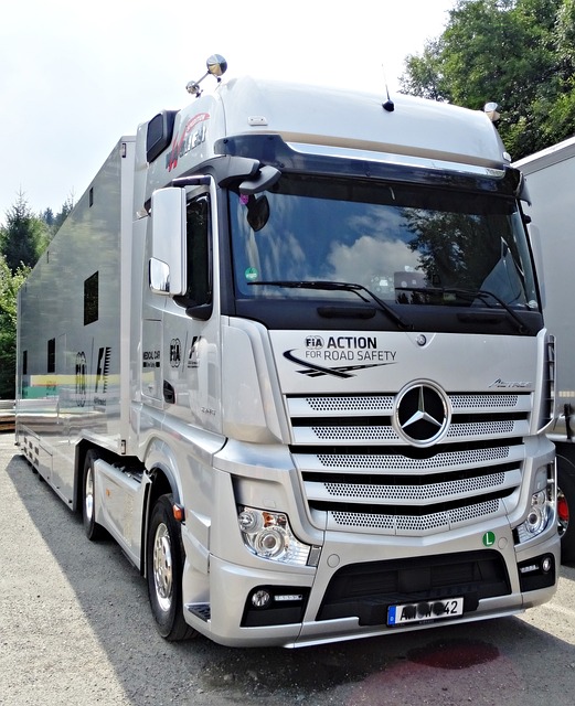 Home truck, formula 1, mercedes, white, sauber, truck, truck, truck, truck, truck